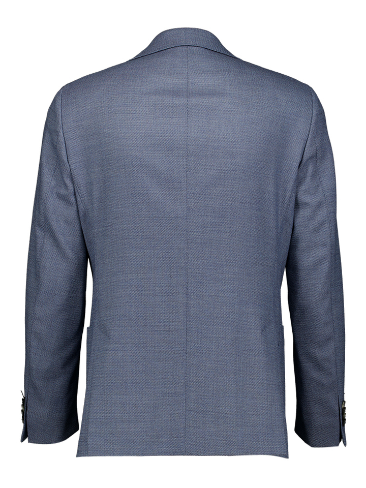 Blauwe blazer met structuur Sendrik Dressler