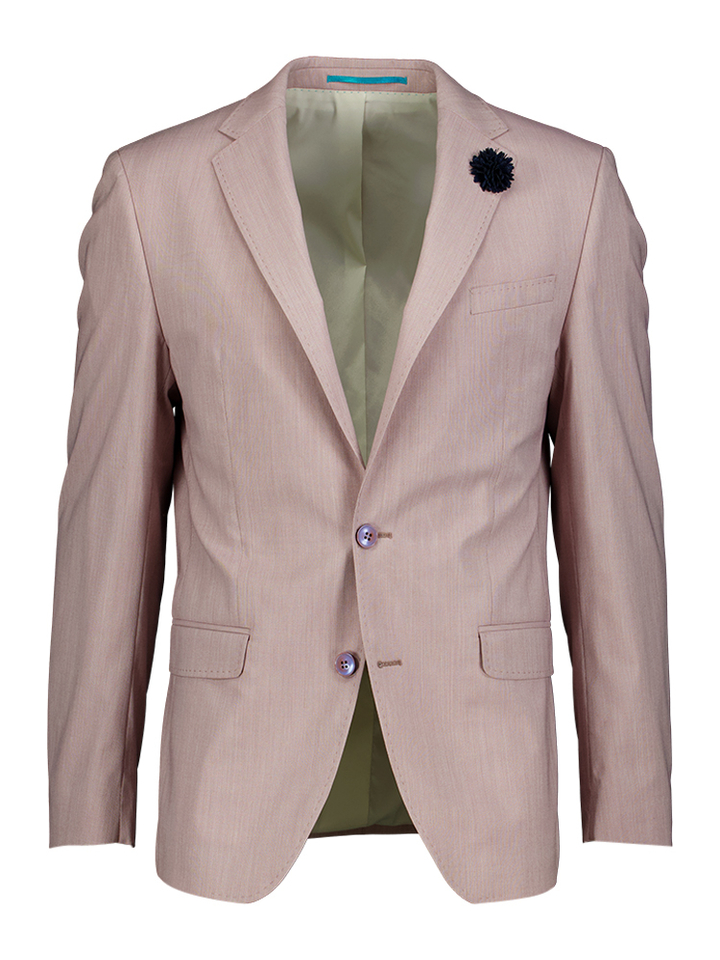 Roze blazer met bloem detail Rudo Digel