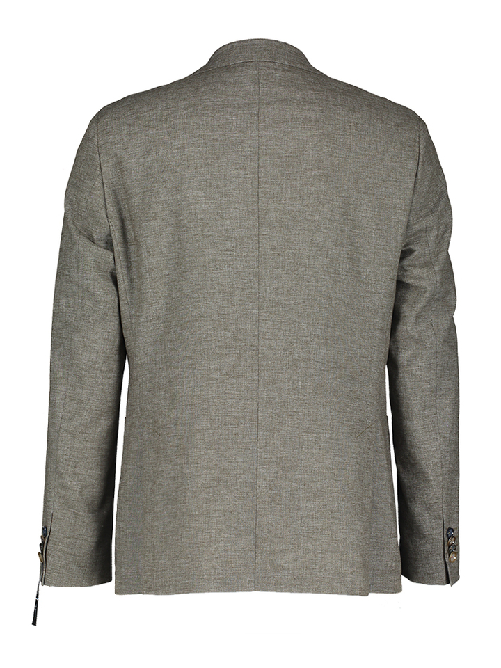 Groene linnen blazer Edward Digel