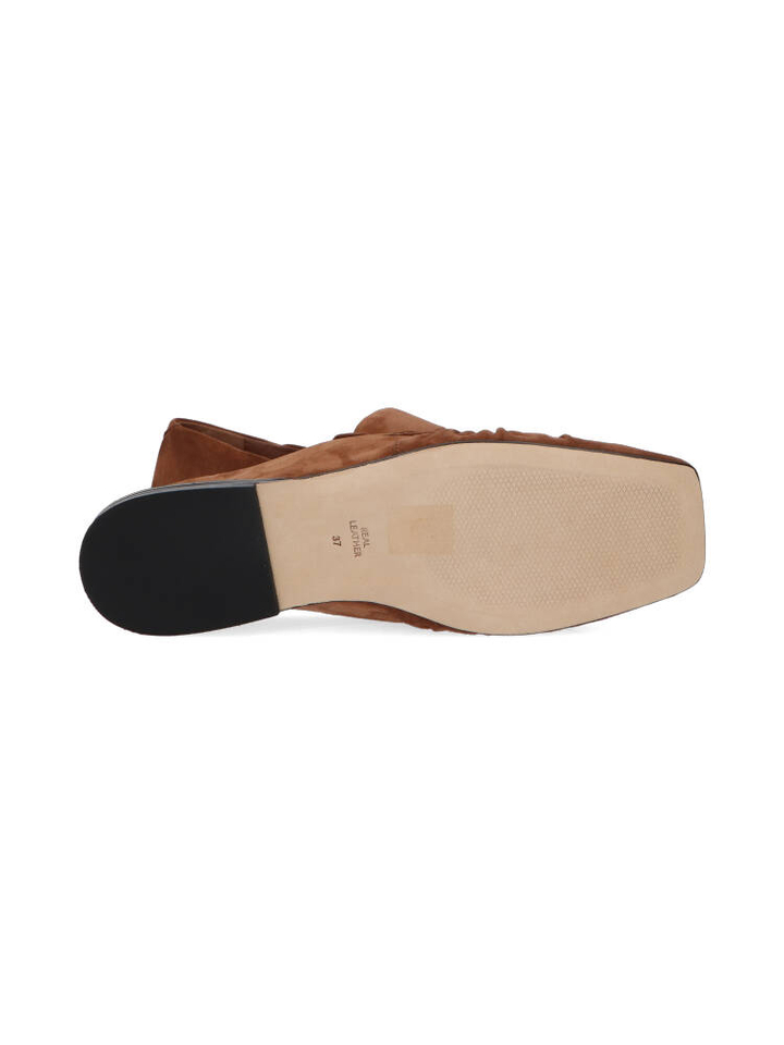 Bruine loafer in suede Charlise J VAM
