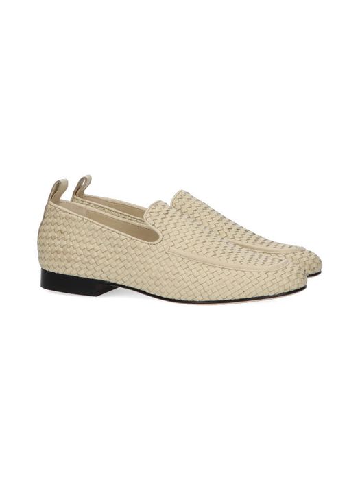 Ecru geweven loafer Pont J Vam