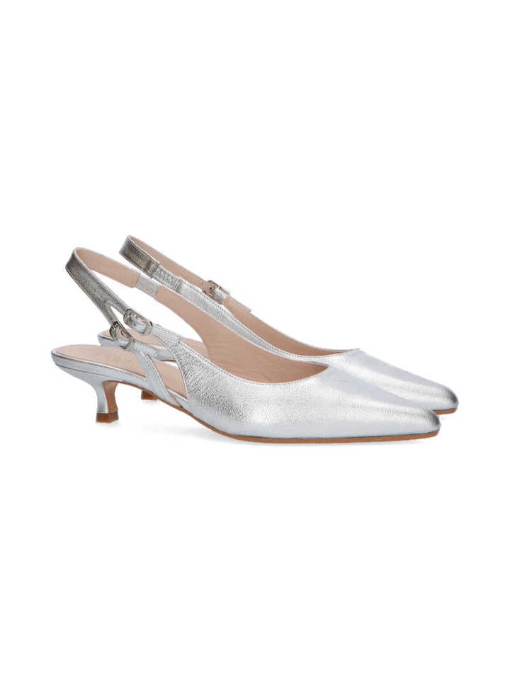 Plata sandalen met hak Dalmata Lodi