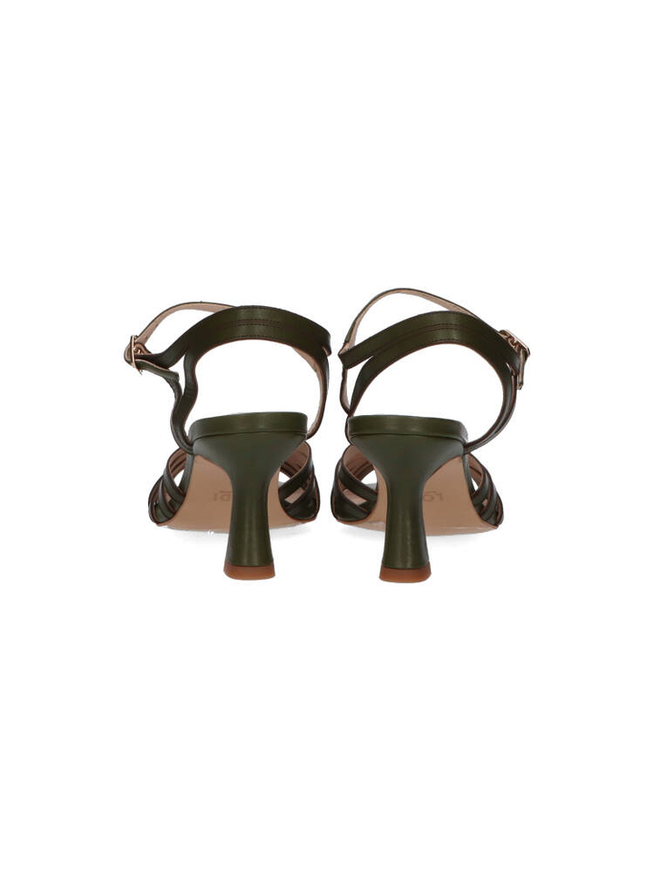 Kaki sandaal met hak Luken Lodi 