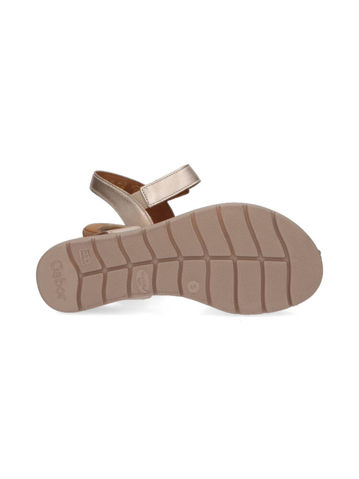 Puder sandaal met hak Gabor