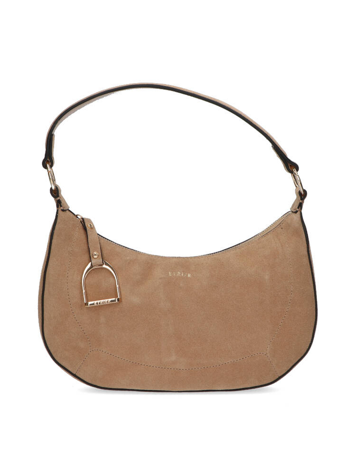 Sable handtas in suède Etrier