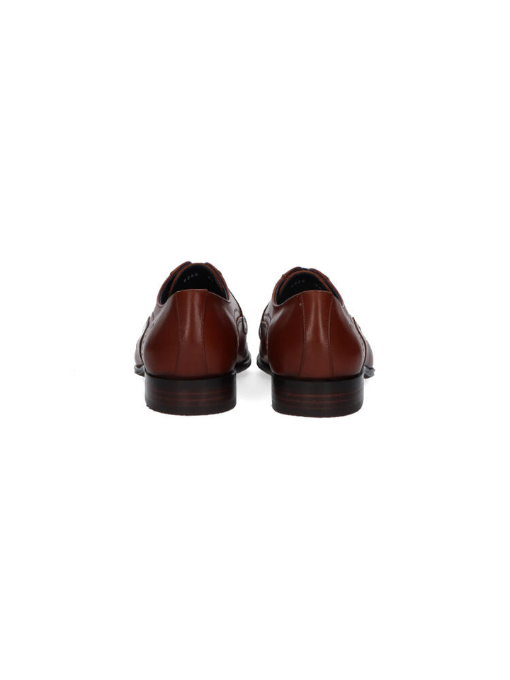 Bruine geklede veterschoenen Fluchos