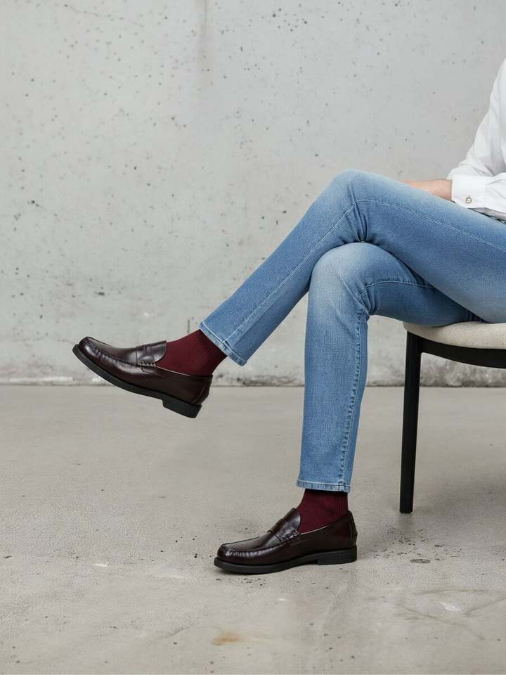 Florenstick burdeos schoenen Fluchos 