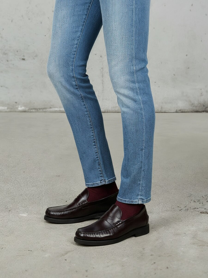 Florenstick burdeos schoenen Fluchos 