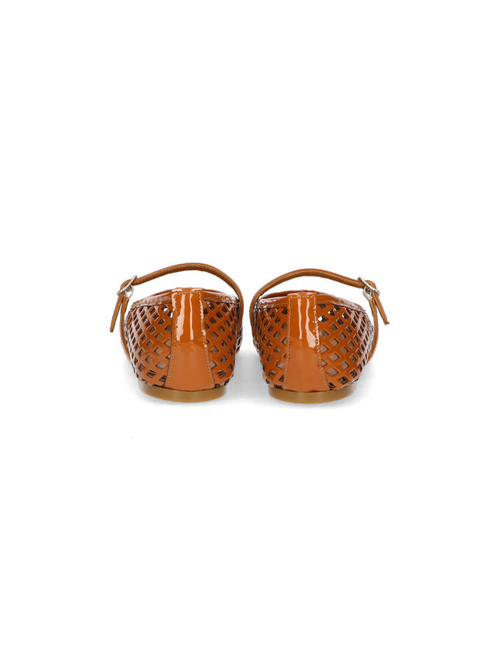 Vernice saddle ballerina's Syl Rotta