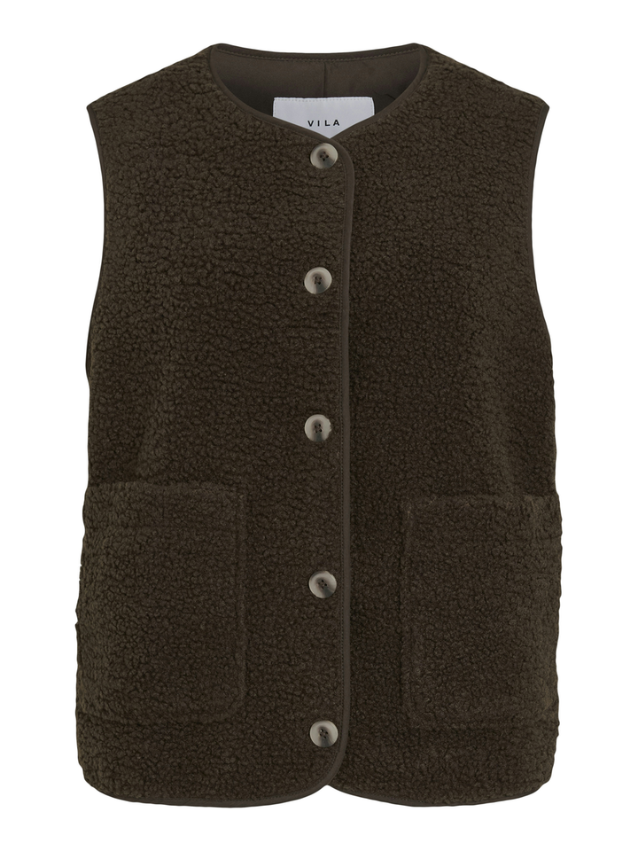 Coffee bean Viada teddy bodywarmer Vila 