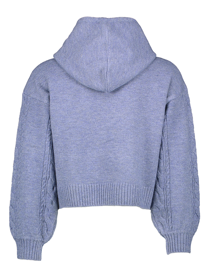 Blauwe trui met kap Name it 