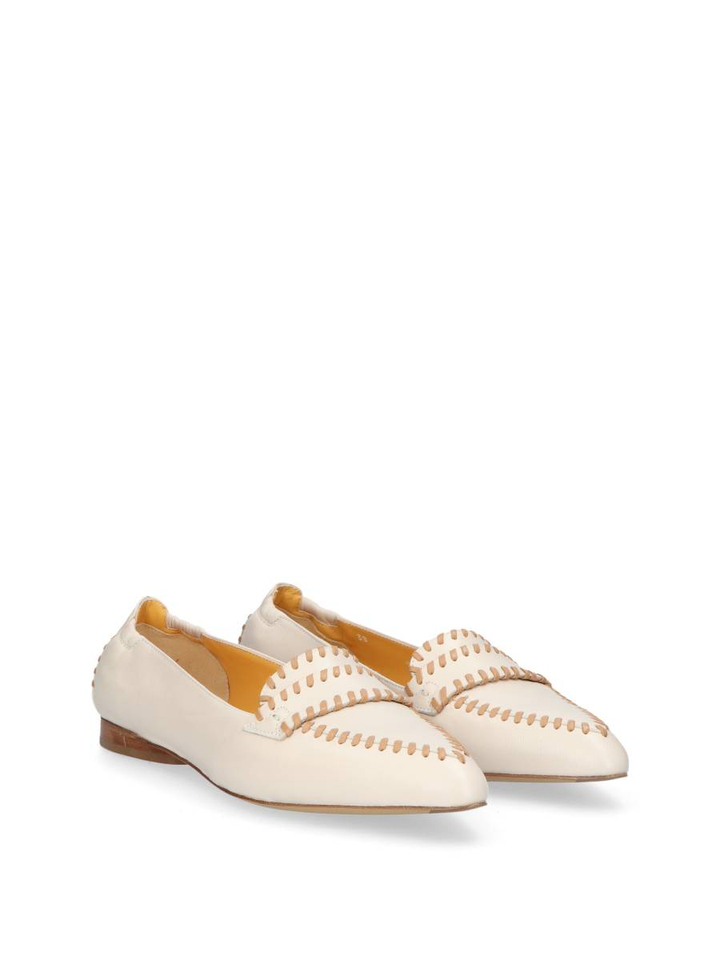 Nappa offwhite en nocciola mo