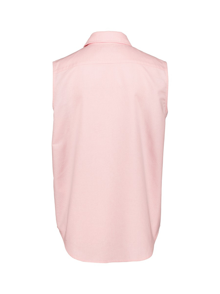 Roze katoenen mouwloze bloes Ralph Lauren 