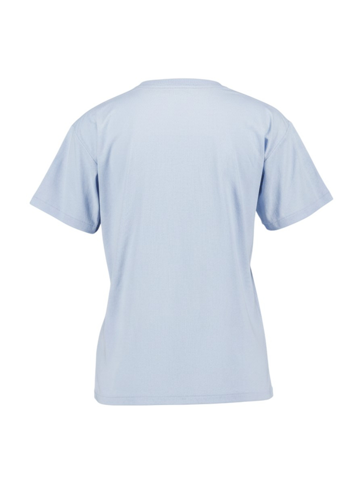 Lichtblauwe katoenen T-shirt met beer Ralph Lauren 