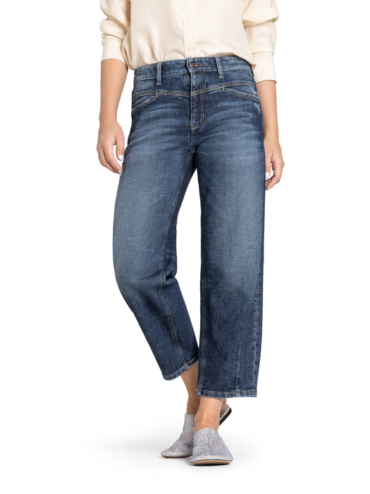 Blauwe ballon fit jeans Elin Cambio