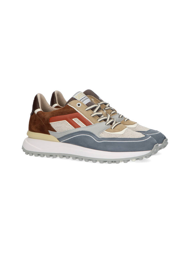 Lichtblauwe lage sneakers Noppi Floris Van Bommel