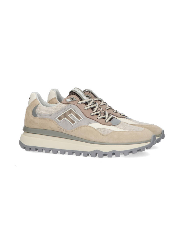 Naturel lage sneakers Floris Van Bommel
