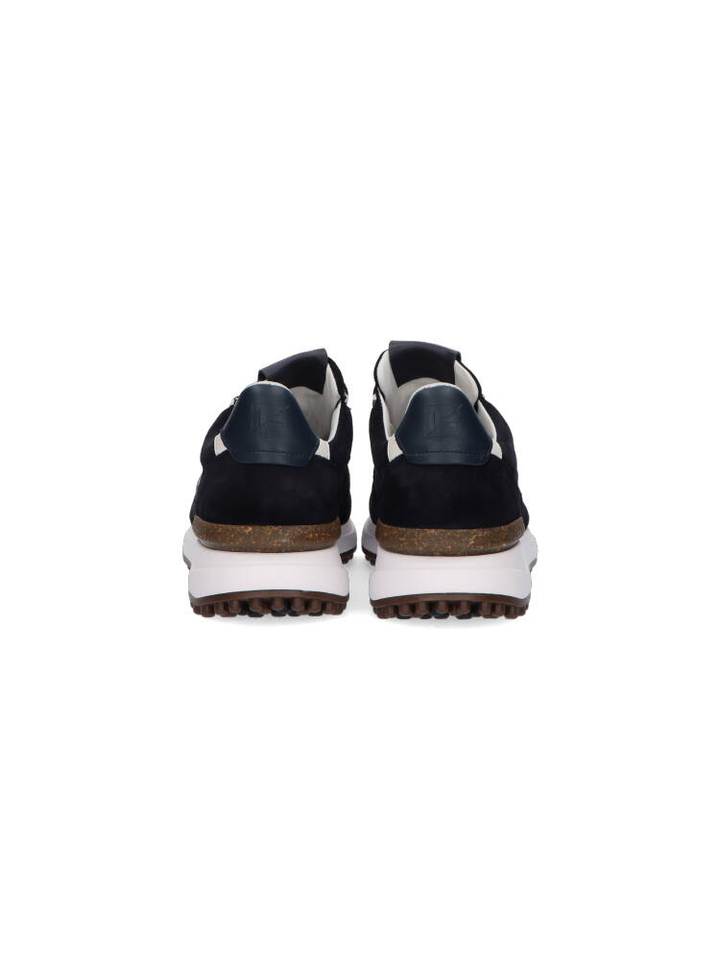 Donkerblauwe lage sneakers Floris Van Bommel