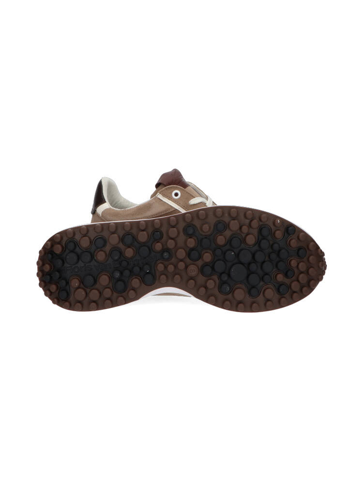 Lichtbruine lage sneakers Noppi Floris Van Bommel