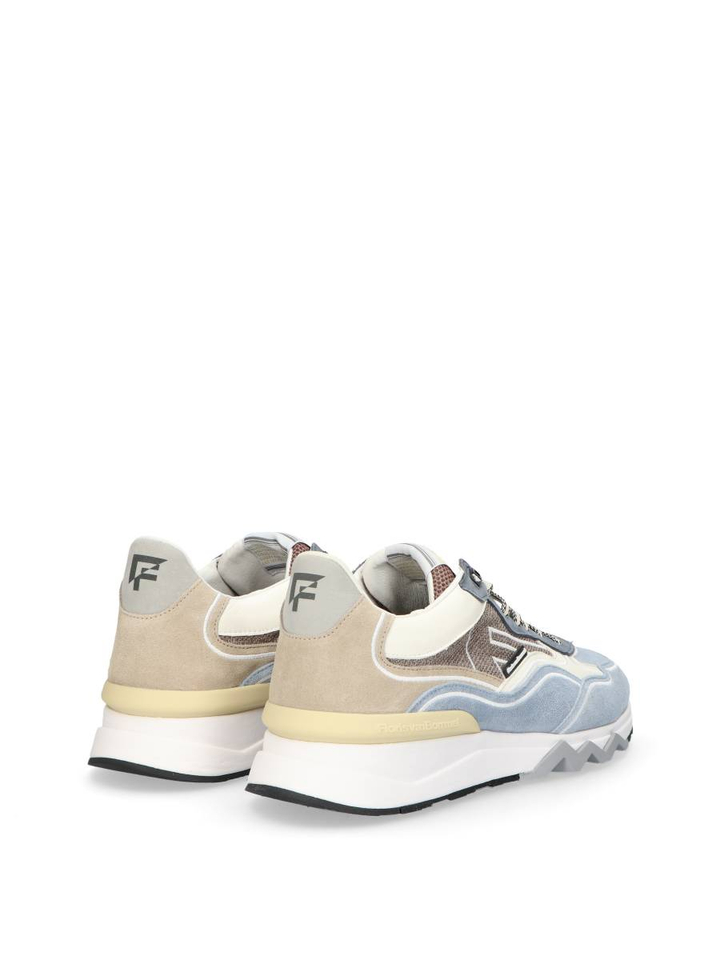 Lichtblauwe sneakers Van Bommel 