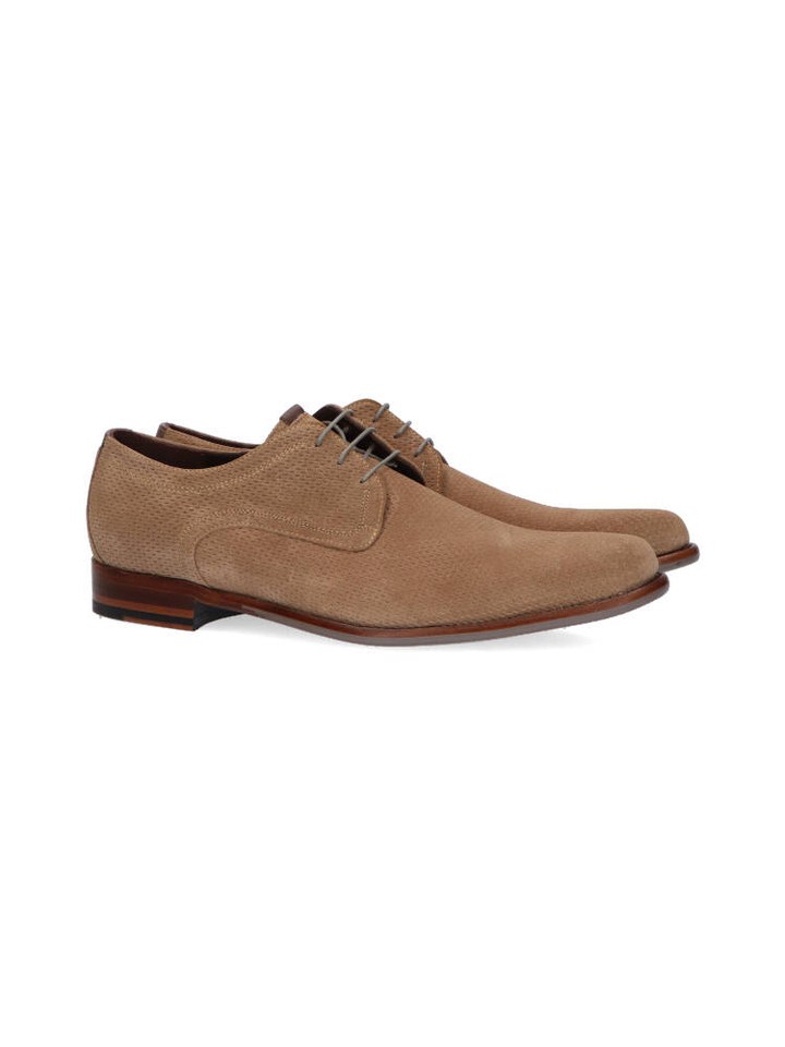 Lightbrown geklede schoenen De Draver Floris Van Bommel