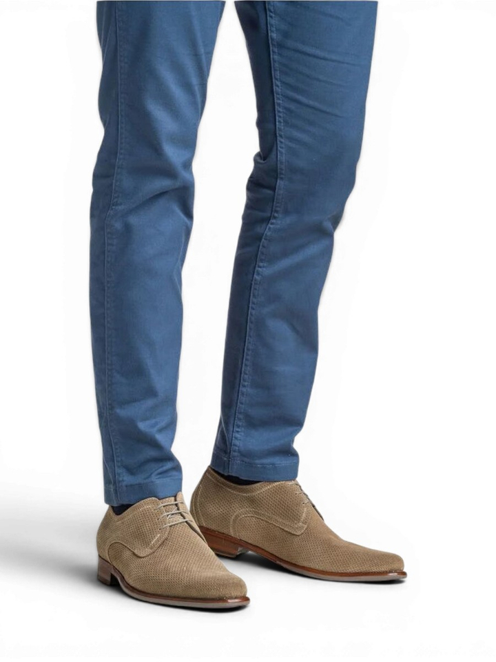 Lightbrown geklede schoenen De Draver Floris Van Bommel 