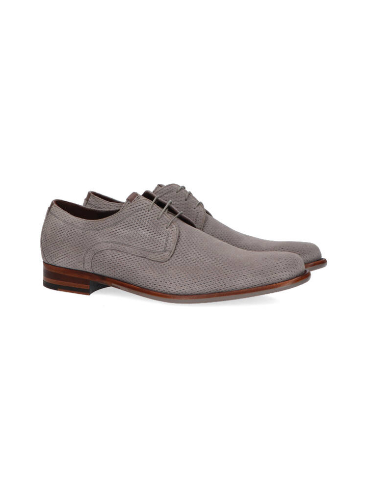 Grey geklede schoenen De Draver Floris Van Bommel 
