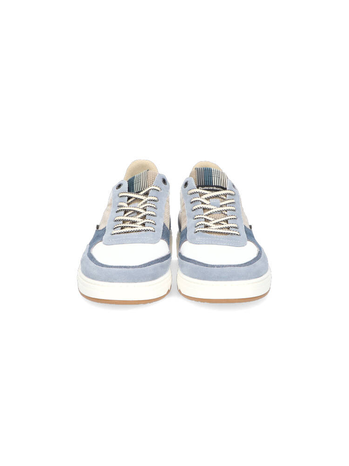 Blauwe lage sneakers Floris Van Bommel 