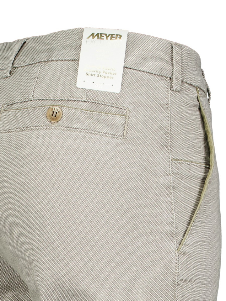 Beige geklede broek Meyer