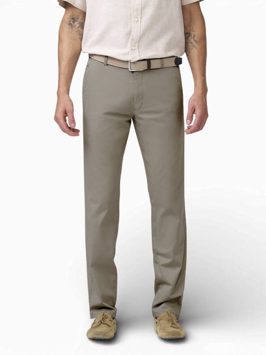 Groene geklede broek Bonne Depot Meyer