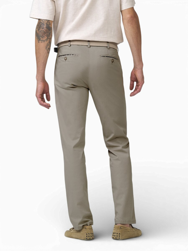Groene geklede broek Bonne Depot Meyer