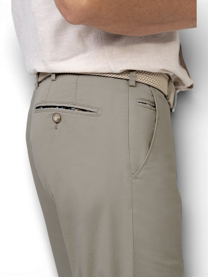 Groene geklede broek Bonne Depot Meyer