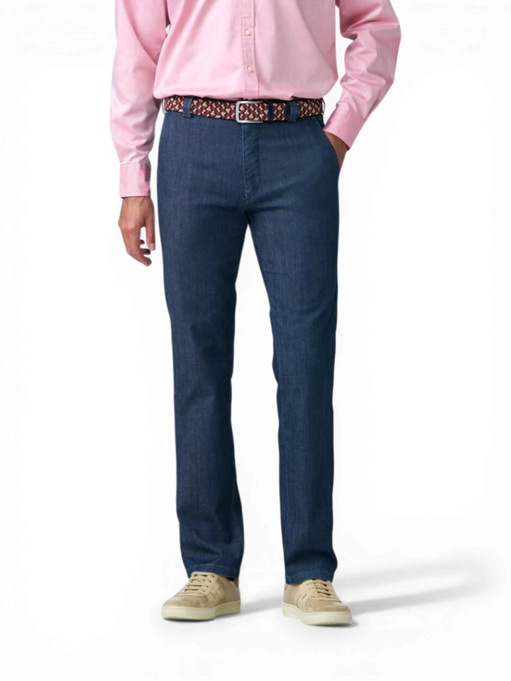 Donkerblauwe jeansbroek Bonn Meyer 