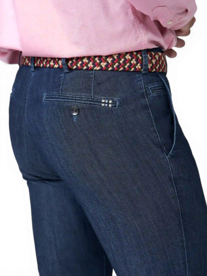 Donkerblauwe jeansbroek Bonn Meyer 