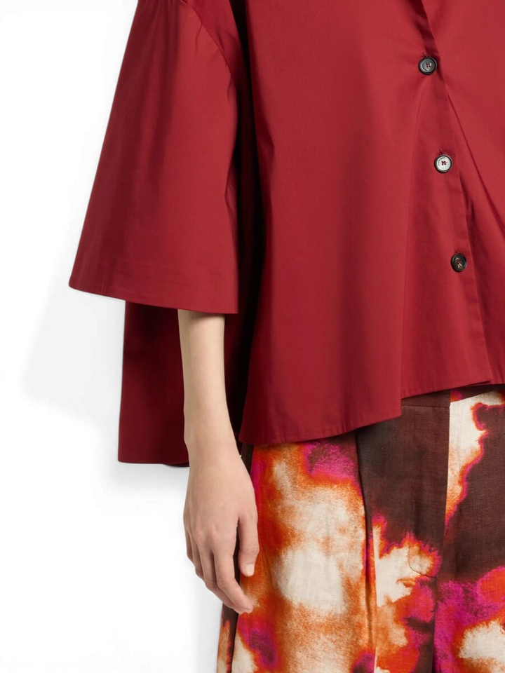 Bordeaux blouse Liviana Conti 