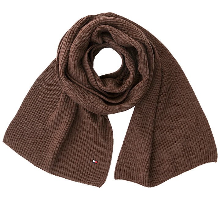 Bruine sjaal Tommy Hilfiger 