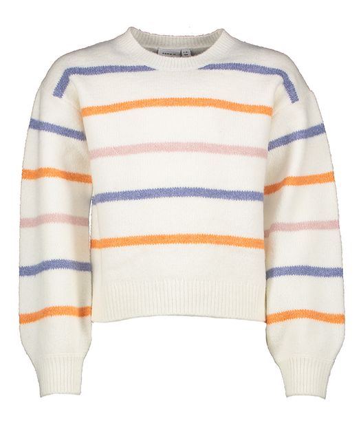 Cloud dancer trui met strepen Name It