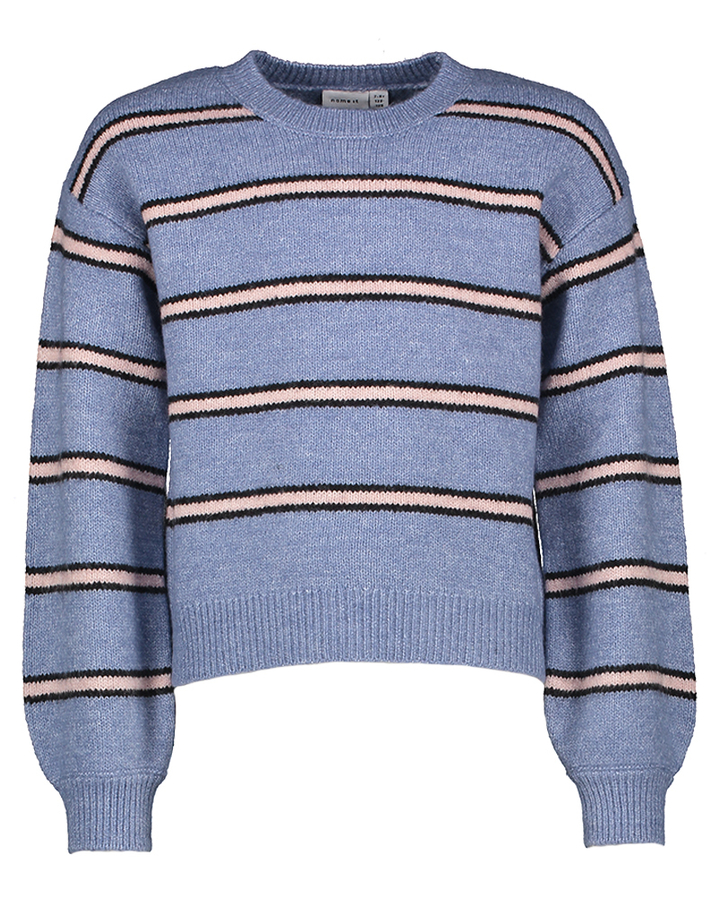 Blue ice pull met strepen Name It 