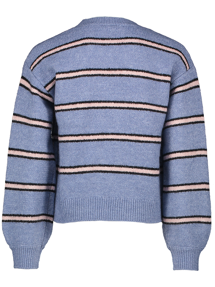 Blue ice pull met strepen Name It 
