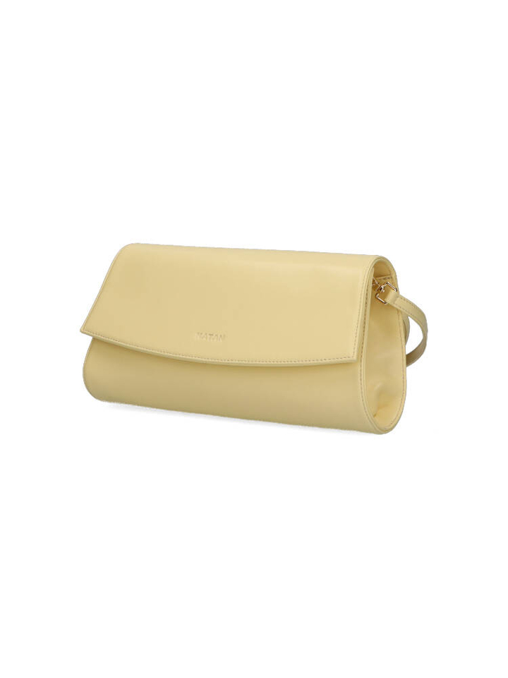 Gele handtas Nappa Natan