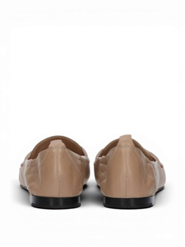Glove soft mocha ballerinas Pomme D'or