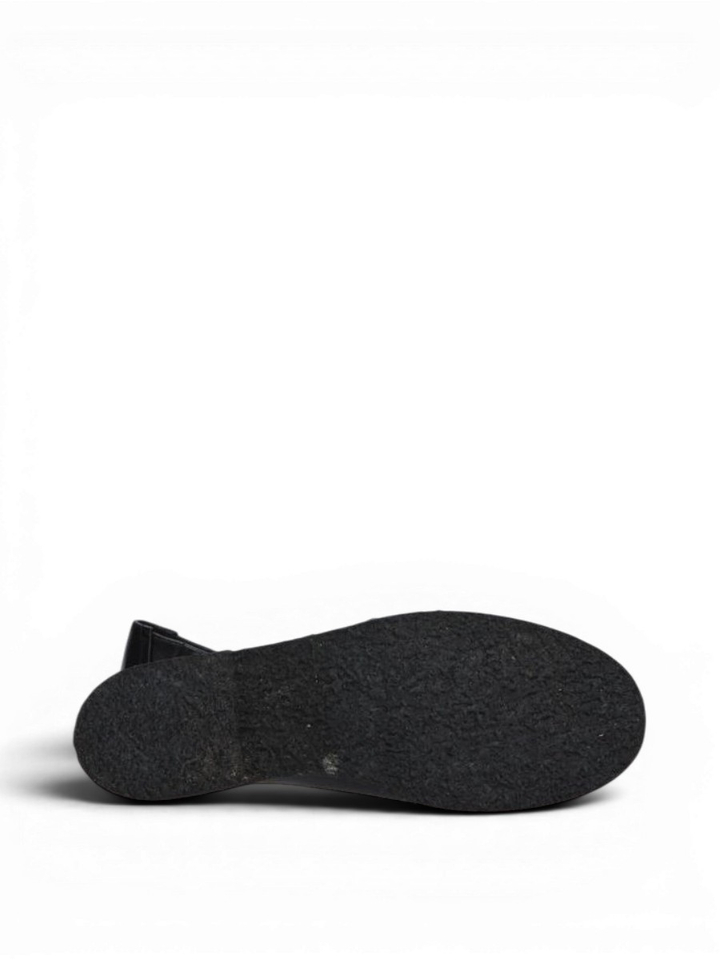 Glove nero moccasins Pommes d'or 