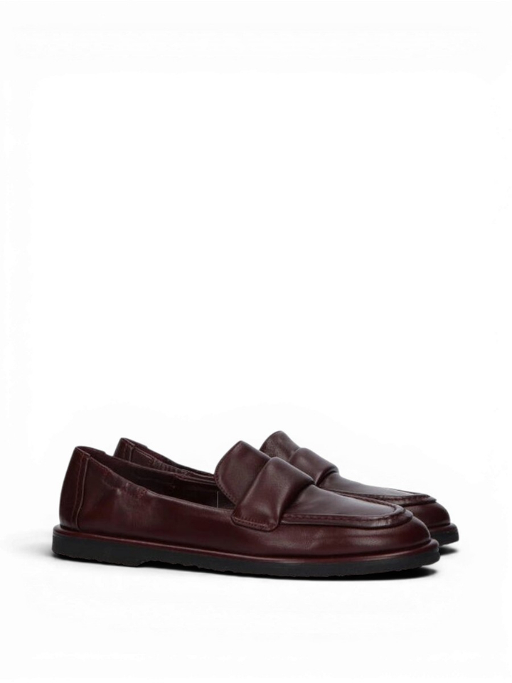Glove bordeaux moccasins Pomme D'or 