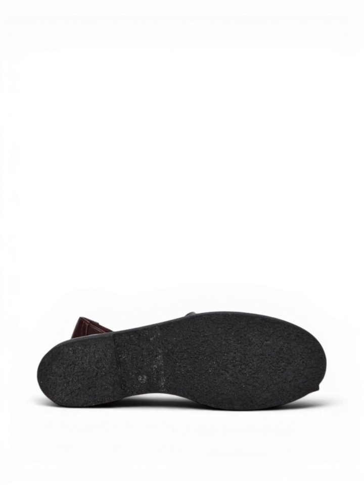 Glove bordeaux moccasins Pomme D'or 