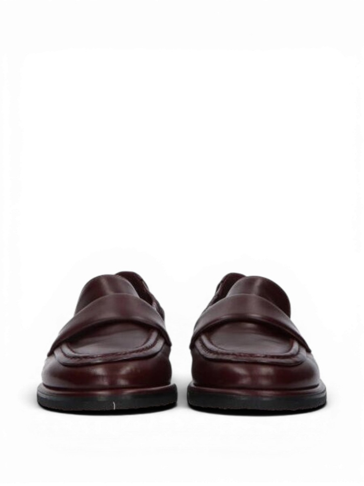Glove bordeaux moccasins Pomme D'or 