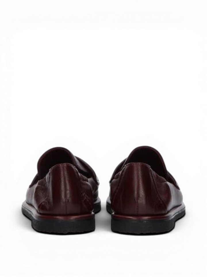 Glove bordeaux moccasins Pomme D'or 