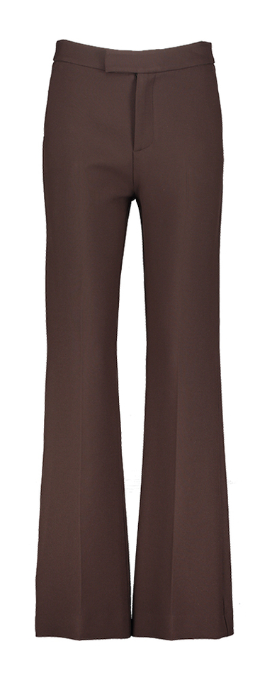 Bruine broek met rechte pijp Laure Oscar