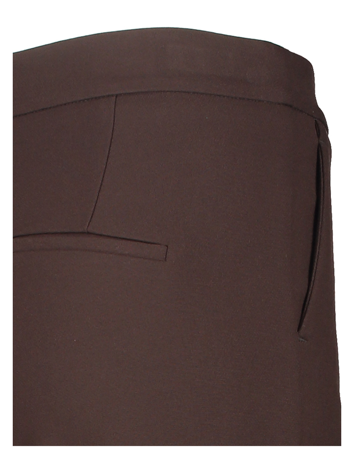 Bruine broek met rechte pijp Laure Oscar