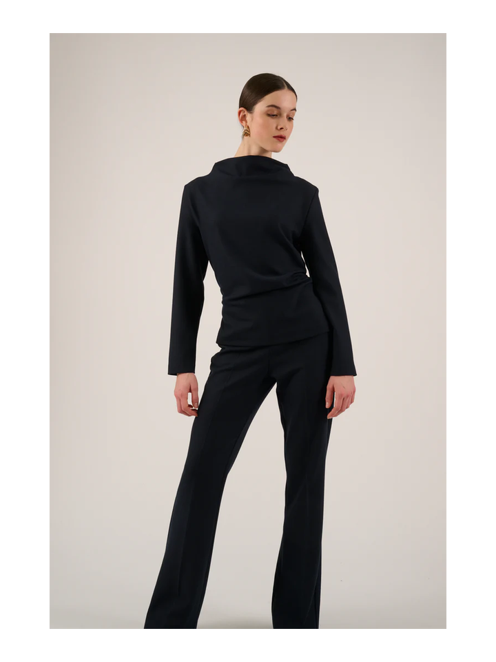 Blauwe broek met rechte pijpen Baume Oscar