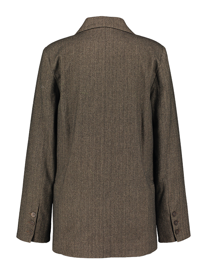 Bruine geklede blazer Rulpho Oscar